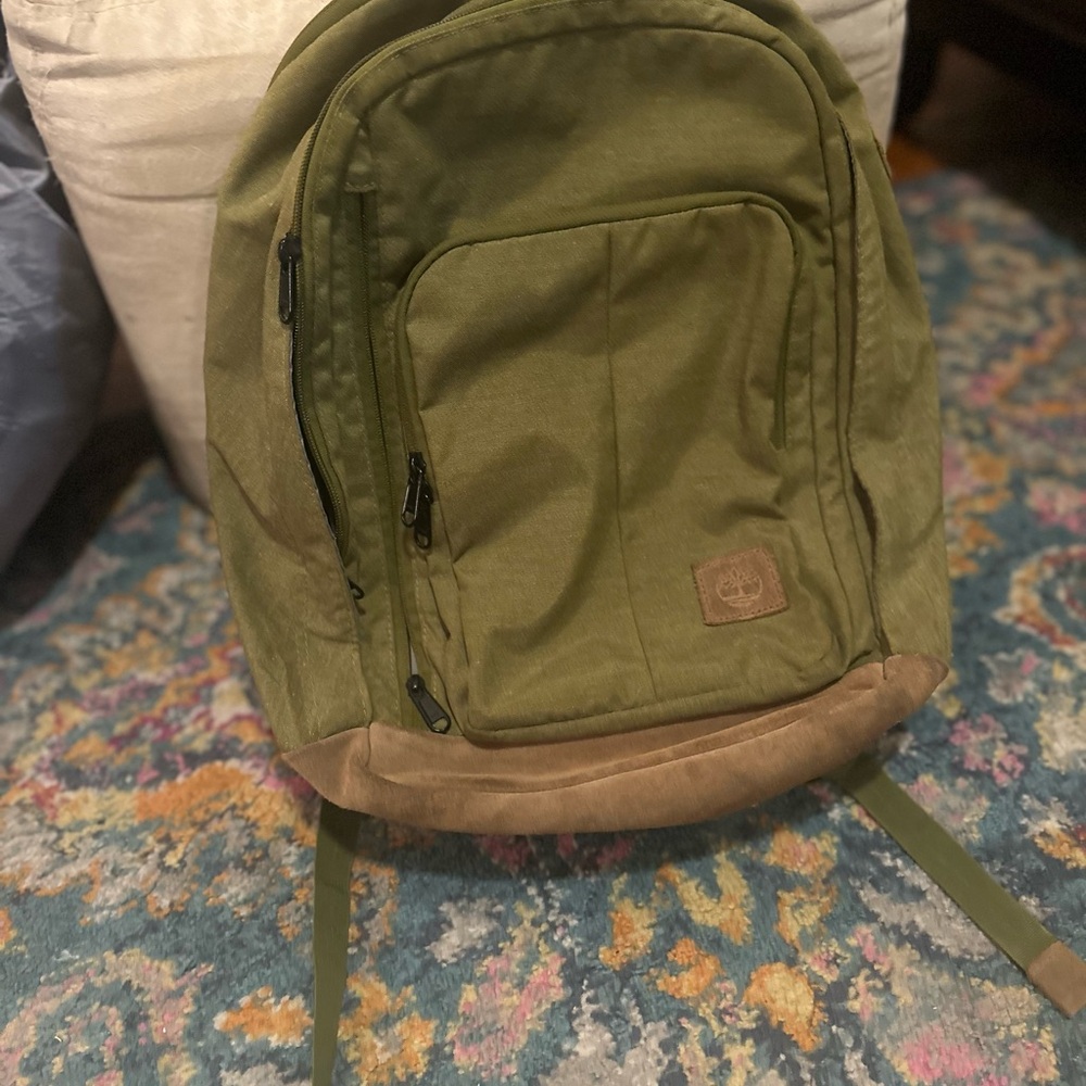 Timberland Olive Green Backpack